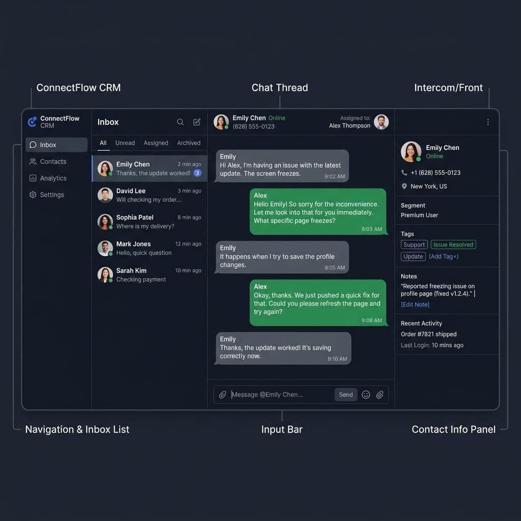 ZWhatsApp Team Inbox — Shared WhatsApp conversations